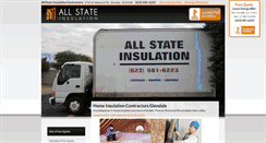 Desktop Screenshot of homeinsulationaz.com